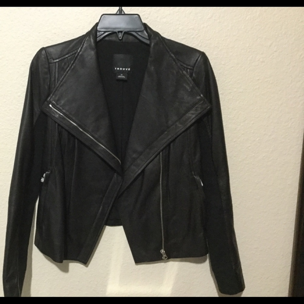 Trouve Leather Jacket
